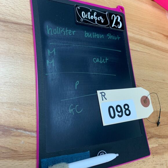 Hollister Shirt Men M Medium Blue Multi Checkered Cotton Long Sleeve Button Down - Picture 11 of 12